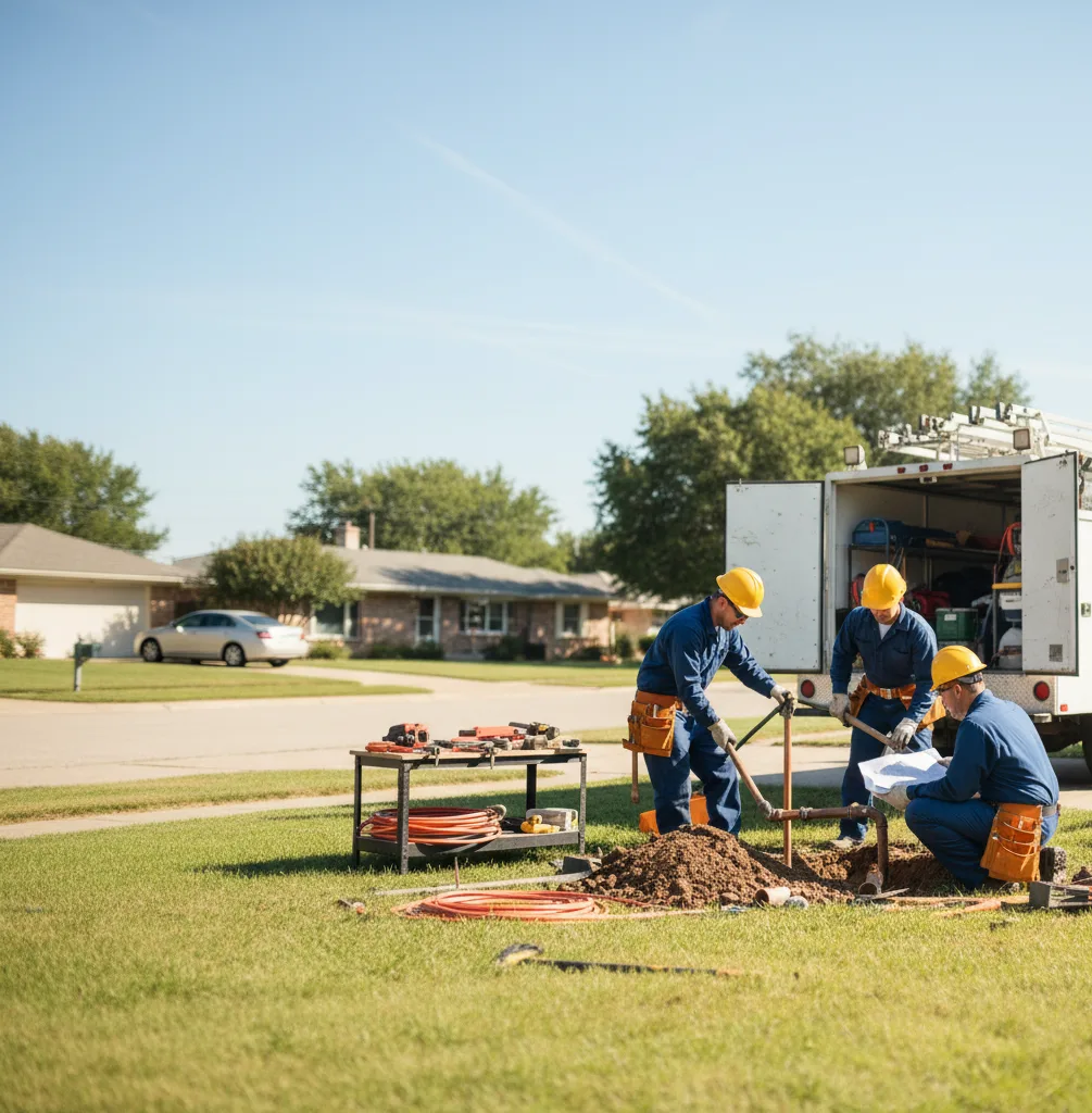 Sewer Line Repair in Wilson, MI